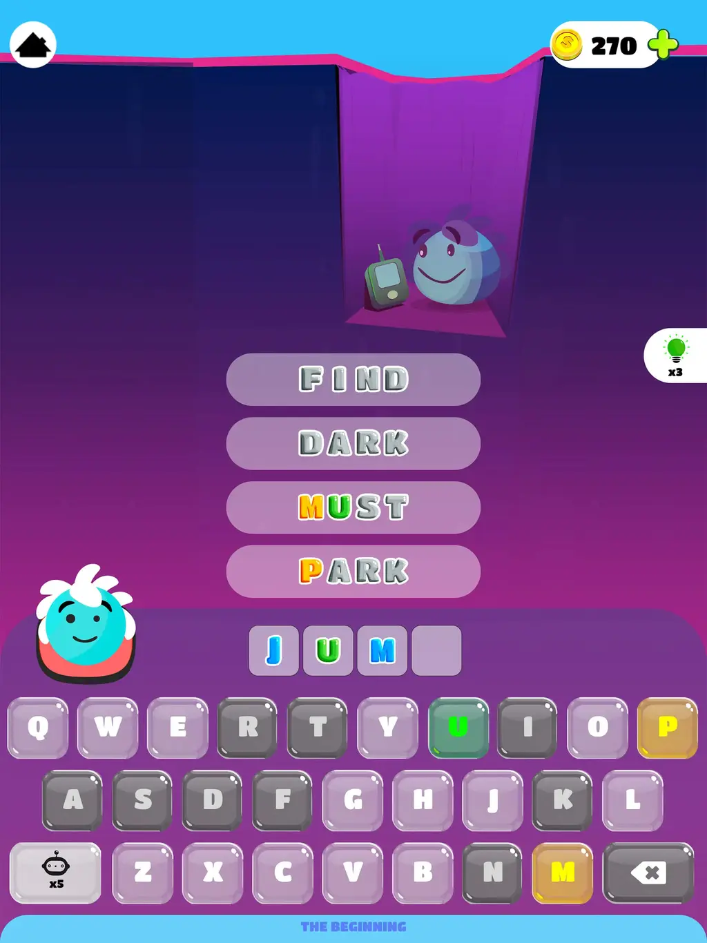 This picture is one of the Lingolish game screenshots