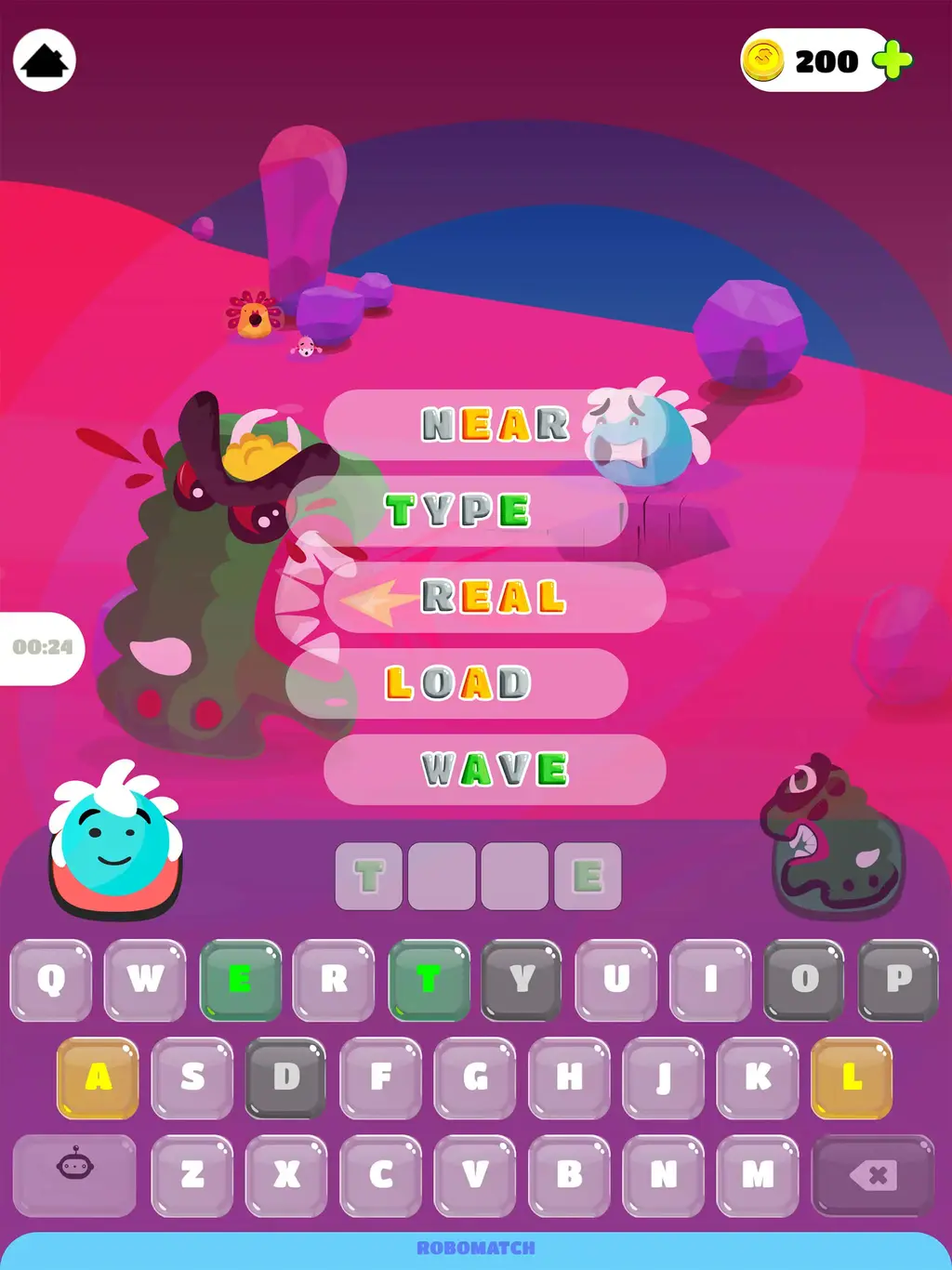 This picture is one of the Lingolish game screenshots